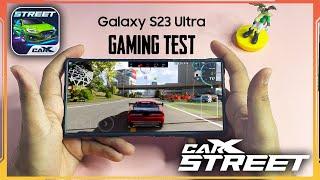 Samsung Galaxy S23 ULTRA - CARX STREET Gameplay Test Max Graphics