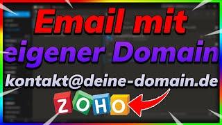 Email-Adresse mit EIGENER Domain KOSTENLOS & einfach einrichten 2021  Tutorial Ecke