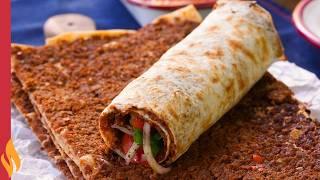 The Easiest Lahmacun Recipe  Lahmacun from Ready-made Yufka 
