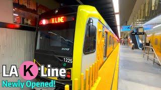 ⁴ᴷ⁶⁰ Exploring Los Angeles Newly-Opened K Line