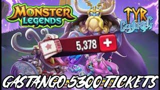 GASTANDO 5300 TICKETS NUEVA TEMPORADA ALPINA- MONSTER LEGENDS