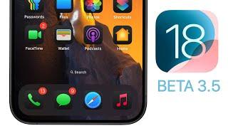 iOS 18 Beta 3.5 Released - Whats New?