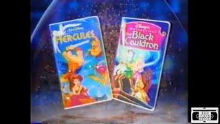 Hercules and The Black Cauldron Disney Vault Commercial - 1998