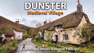 Prettiest Medieval Village in Exmoor DUNSTER Medieval Village Somerset