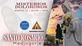 EN VIVO SANTO ROSARIO DE HOY DESDE MEDJUGORJE MARTES 16 DE JULIO DE 2024 ¡EN LATÍN SANCTUM ROSARIUM