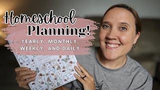 How I Plan Our Homeschool  Homeschool Planning