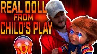 WE PRANKED ANGRYDAD WITH THE REAL DOLL OUT OF CHILDS PLAY