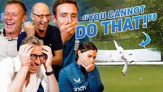 ASHES Players & Pundits react to Village Cricket  Stuart Broad Tammy Beaumont & more