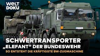 SCHWERLASTTRANSPORTER HX81 Elefant - So entsteht die kräftigste Zugmaschine der Bundeswehr  DOKU