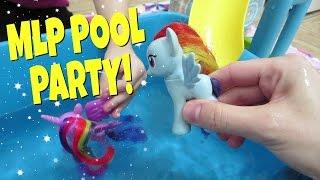 MY LITTLE PONY POOL PARTY Ep 7  Mommy Etc