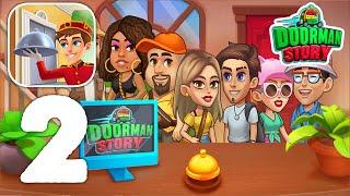 Doorman Story - Gameplay Walkthrough Part 2 - All Levels 3 to 6 Android iOS