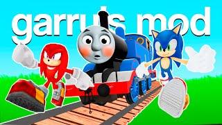 Sonic & Knuckles Meet Thomas the Tank Engine In Garrys Mod