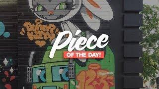 PIECE OF THE DAY  GRAFFITI VIDEO OF 123KLAN & PERSUE