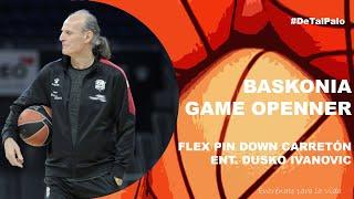 #AnalisisTactico. DUSKO IVANOVIC Game Opener. Descubre como empieza BASKONIA sus partidos