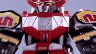 Dino Megazord vs Goldar First Fight  Mighty Morphin  25th Anniversary  Power Rangers Official