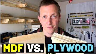 MDF VS. PLYWOOD Which Is Better?? Pros + Cons