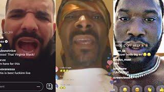 Rappers React To 6IX9INE - GOOBA & Instagram Live Drake Snoop Dogg Meek Mill