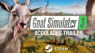 Goat Simulator 3 – Accolades Trailer  Steam Release