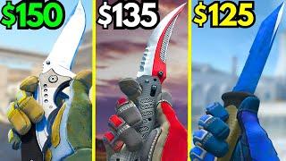 The BEST Budget Knives for Under $150 CHEAP CS2 KNIFE SKINS 2024