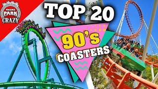 Top 20 BEST Iconic 90s Roller Coasters You Can Still Ride