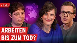 Rente Werden wir arm sterben?  Polit-Talk  Politik & wir  Twitch