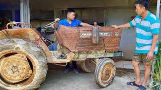 Helped a 60 year old farmer restore and repair his old 2010 Yanmar tractor  Tractor restoration