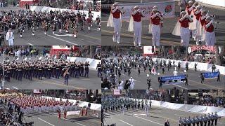 Marching Bands of the 2024 Pasadena Tournament of Roses Parade