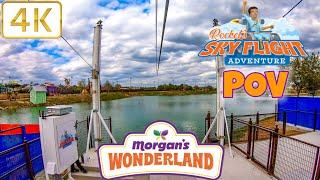 Rockets Sky Flight Adventure @ Morgans Wonderland  Lake View POV  3-11-24