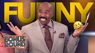 Steve Harvey Funniest Answers From Full Episodes Of Family Feud