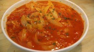 Onion soup fiery hot and really tasty make a quick recipe yourself #recipe