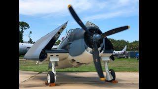 F6F 3N Hellcat Engine Start