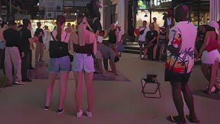 Patong Phuket Thailand 4K Night time Walking Tour