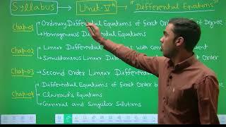 Order and Degree of Differential equations Rpsc second grade maths lectures maths by Naresh Ji Sir