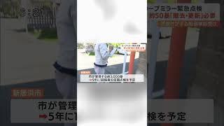 【ドラレコ映像フルは関連から】カーブミラーが頭に直撃 今後5年に1回程度の定期点検で再発防止へ #ドラレコ事故 #Shorts