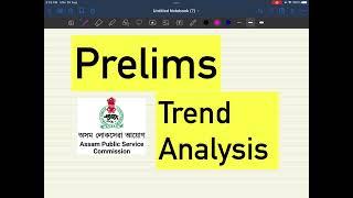 APSC CCE Prelims Question Paper  Trend Analysis for 2022-23 #apscpreparation #apsc #apsc2022