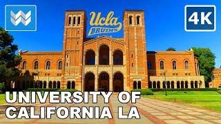 4K UCLA Campus Tour - University of California Los Angeles Virtual Walking Tour