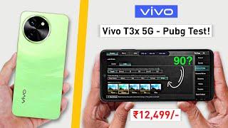 Vivo T3x 5G Pubg Test - Graphics Test. Powerfull Phone ₹12499- Only.