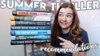 Summer Thriller Book Recommendations ️