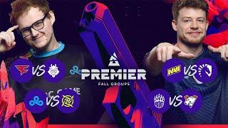 BLAST Premier Fall Groups 2024 FaZe vs G2 Cloud9 vs NIP  NAVI vs Liquid BIG vs Virtus.pro