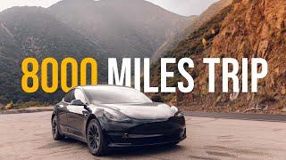 Florida to California in 4 Days  Tesla Model 3 Experience