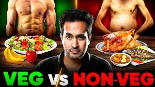 VEG vs. NON VEG.  Who is STRONGER & will LIVE MORE?