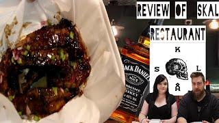 Eating at the skål Alternative Bar and Restaurant Review - Jack Daniels SAUCE 