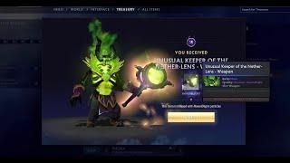 DOTA 2 - I GOT AN UNUSUAL ITEM FROM CROWNFALL TREASURE