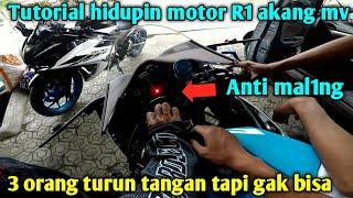 GAK SEMBARANG ORANG BISA NYALAIN MOTOR R1 @akangmv