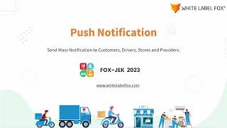 How Push Notification Manage By Admin? - White Label Fox