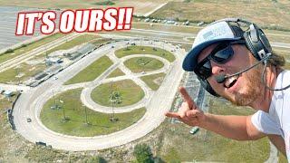 So... We Bought an Abandoned Racetrack our new home