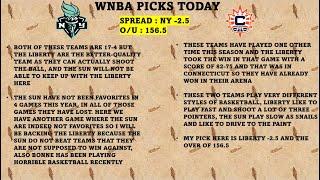 WNBA Picks and Rundown July 10th Best Bets Today