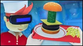 MAKING THE PERFECT BURGER IN VIRTUAL REALITY