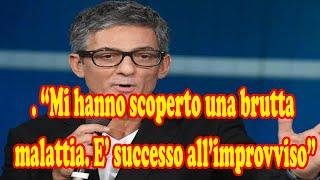 Dramma Fiorello perchè non lo vedremo più in tv. “Mi hanno scoperto una brutta malattia. E’