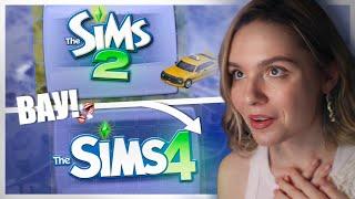 превратила SIMS 4 в SIMS 2 с помощью мода 